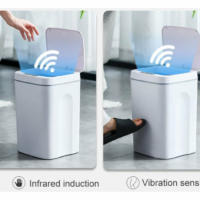 Smart-poubelle-EcoSensor-ouvrir