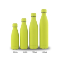 Bouteille isotherme inox multicolor design