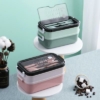 Lunch Box Bento - Grande Capacité - Couleur Bleu / Vert / Rose