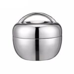 Lunch box isotherme inox Round