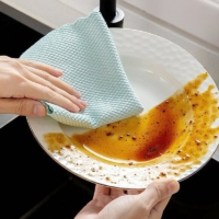 mainimage2Lingettes-de-nettoyage-en-microfibre-de-verre-absorbables-essuie-tout-de-cuisine-essuie-tout-de-voiture