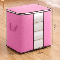 Magnifique sac de rangement en bambou pour vêtements